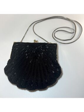 Black evening bag